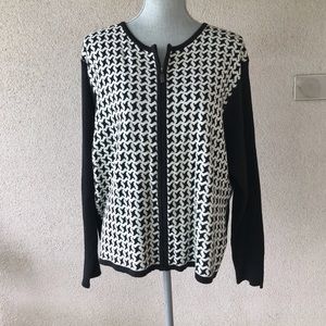 Maggie McNaughton Cardigan Sweater Plus Size 1X